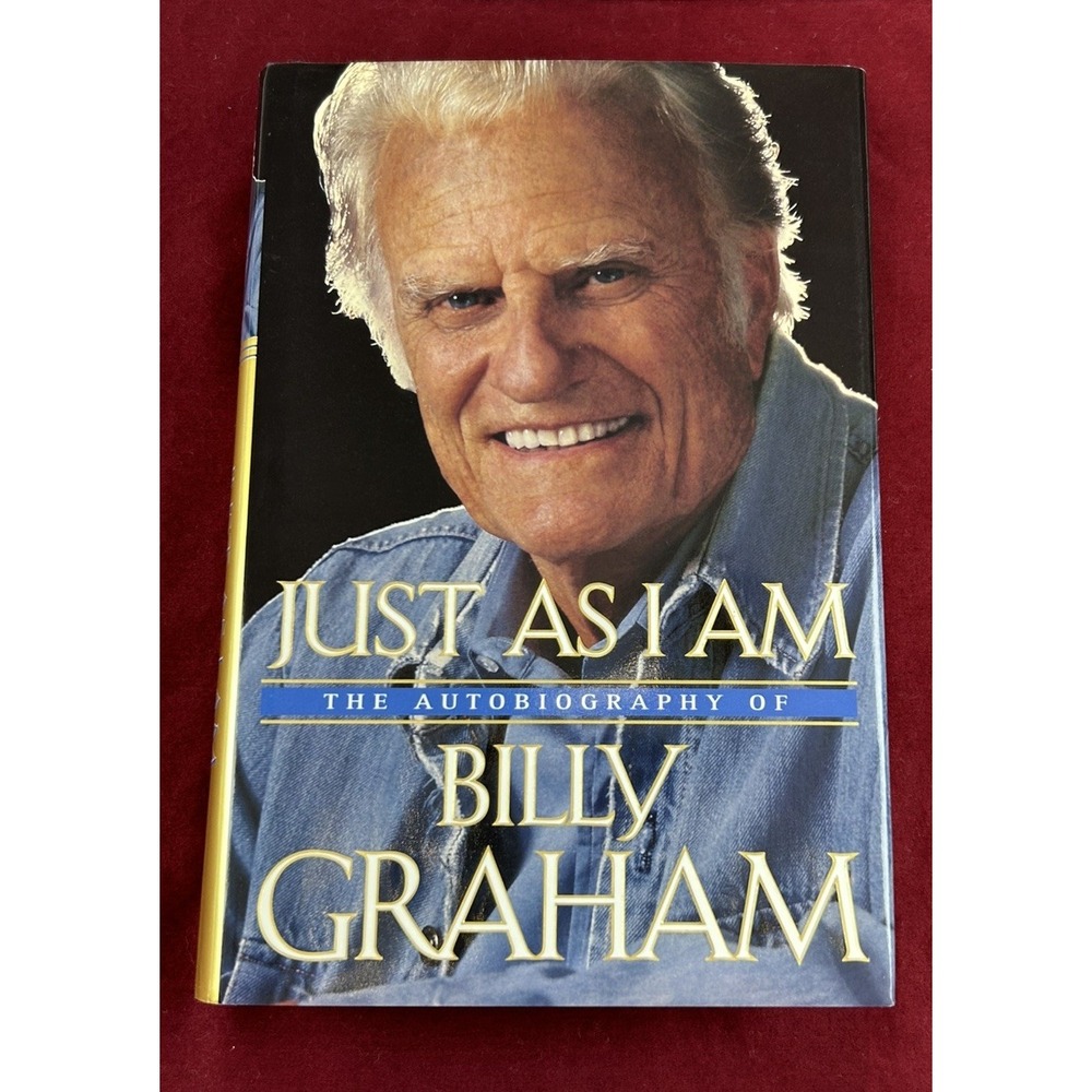 Just As I Am    by Billy Graham   1997 Hardcover  (Very Good)